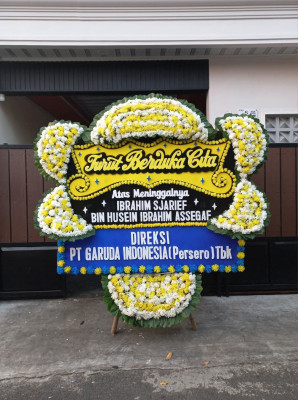 Papan Bunga Duka di Kulon Progo